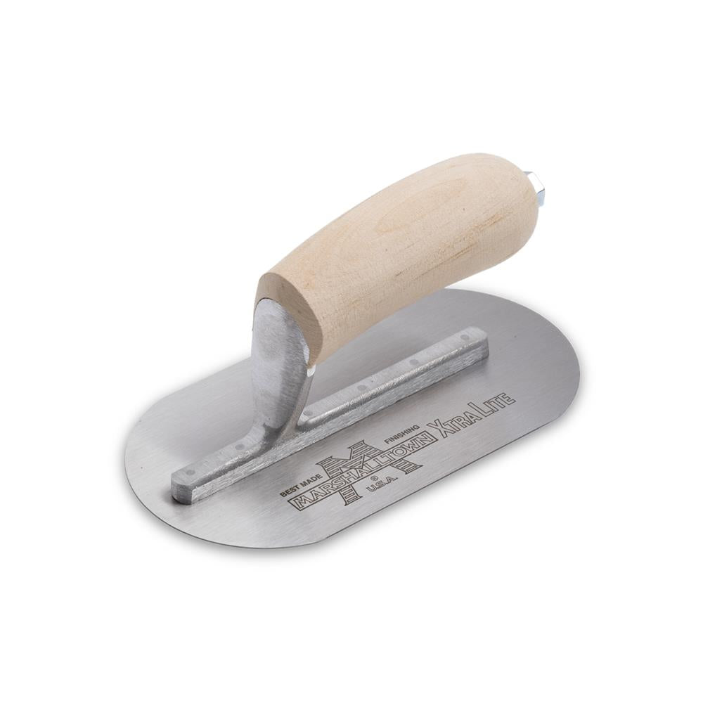 Marshalltown - 7.5x4 Truelle Arrond Finition Bois