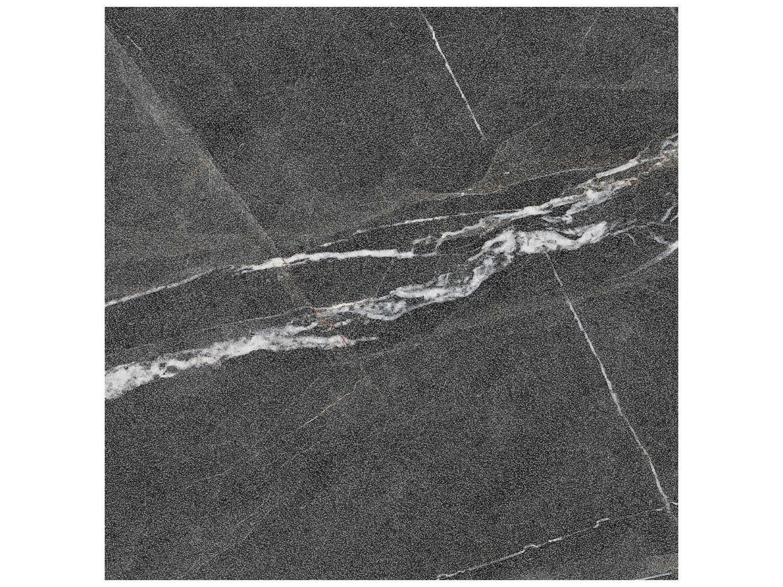 Anatolia - Majesto - Calacatta Noir - Dalle de patio de porcelaine colorée dans la masse vintage rectifiée 20 mm 36 x 36 po