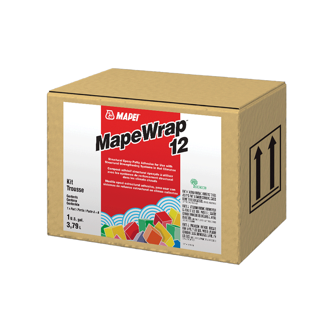 Mapei - Mapewrap 12 Composés adhésifs structuraux époxydes trousse - 3.79 L
