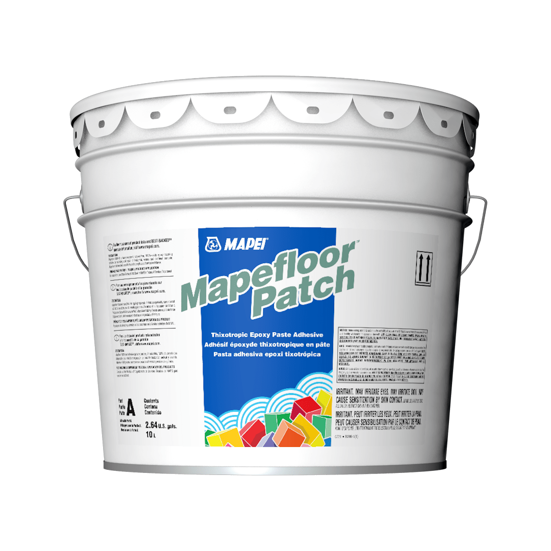 Mapei - Mapefloor Patch Mortier réparateur pour béton Partie A Blanc 10 L