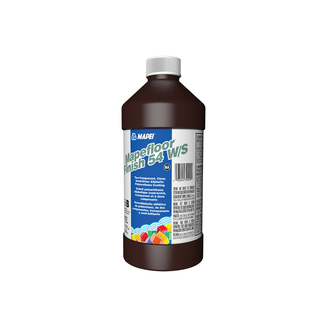 Mapei - Mapefloor Finish 54 W/S NA Partie B Semi-lustré 1.77 lb
