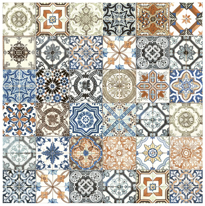 Marrakesh Color Mix - 8X8