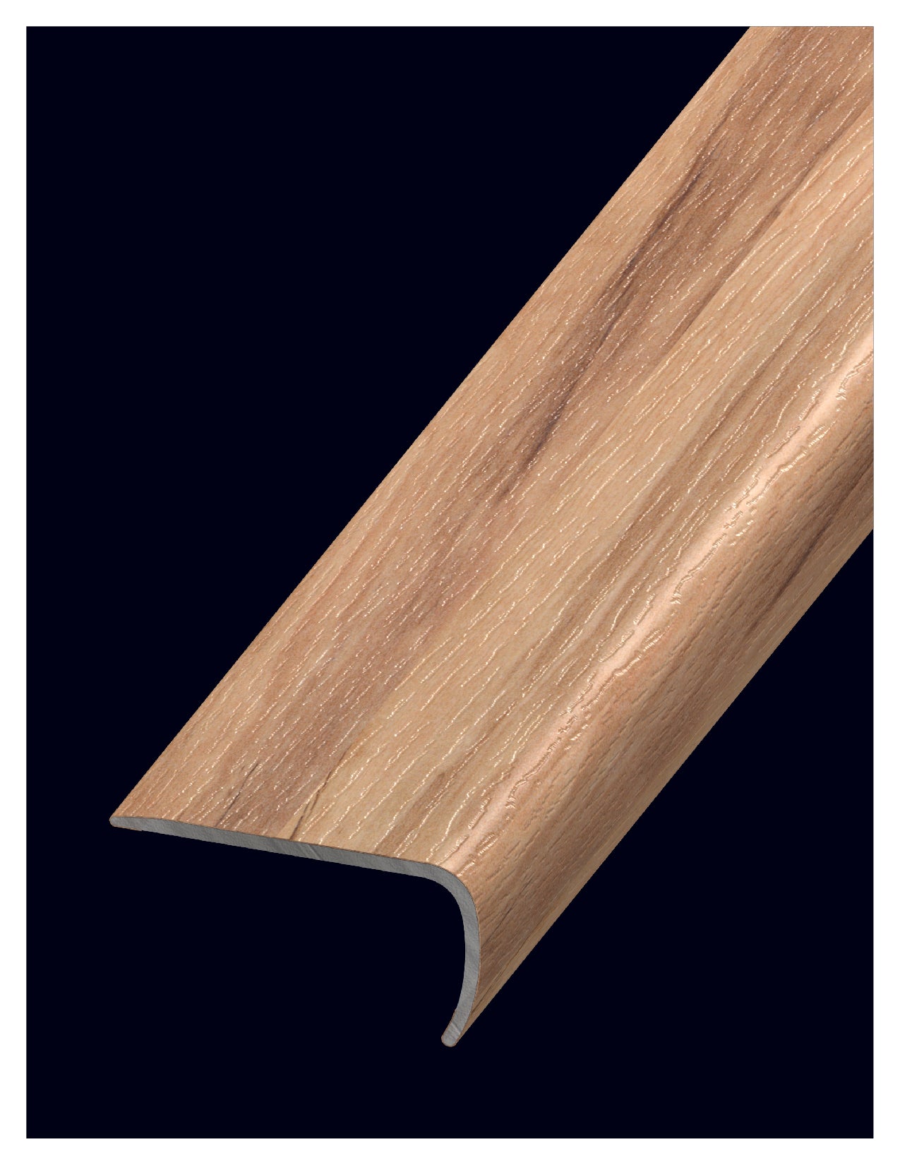 Versatrim - Nez de marche Standard VersaEdge PVC #104220 1" (25.4 mm) x 2" x 94"