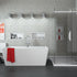 Nautika - 12x24 - Niche Acier Inoxidable Blanc ||N1224W