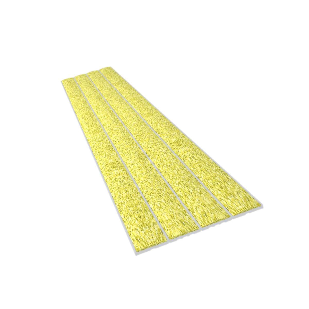 Kinesik - Ecoglo N30 Bandes antidérapantes pour bordures de marche jaunes 2" x 8'