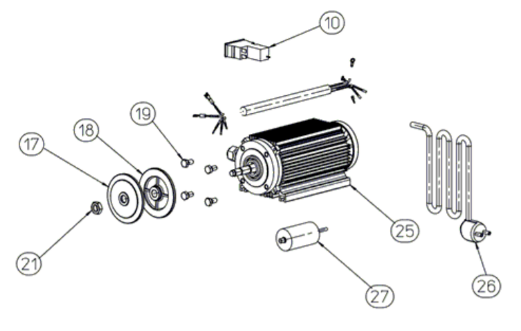 Rubi - Interrupteur AC 120v 50/60hz E-T-A pour ND-200