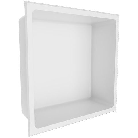 Nautika - 12x12 - Niche Acier Inoxidable Blanc ||N1212W