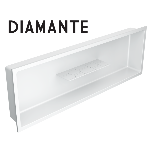 Nautika - 12x36 - Niche Avec Tablette Centrale Blanc ||NI1236TDW