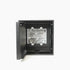 Fittes - Support de réceptacle No-See 2 Gang noir mat