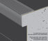 M-D PRO - Nez de marche en vinyle #009 Grey Beige 2" x 3" x 12'