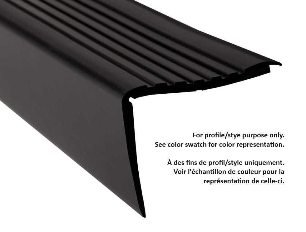 M-D PRO - Nez de marche "Over the Top" en vinyle #095 Sandelwood 2" (51 mm) x 3" x 12'
