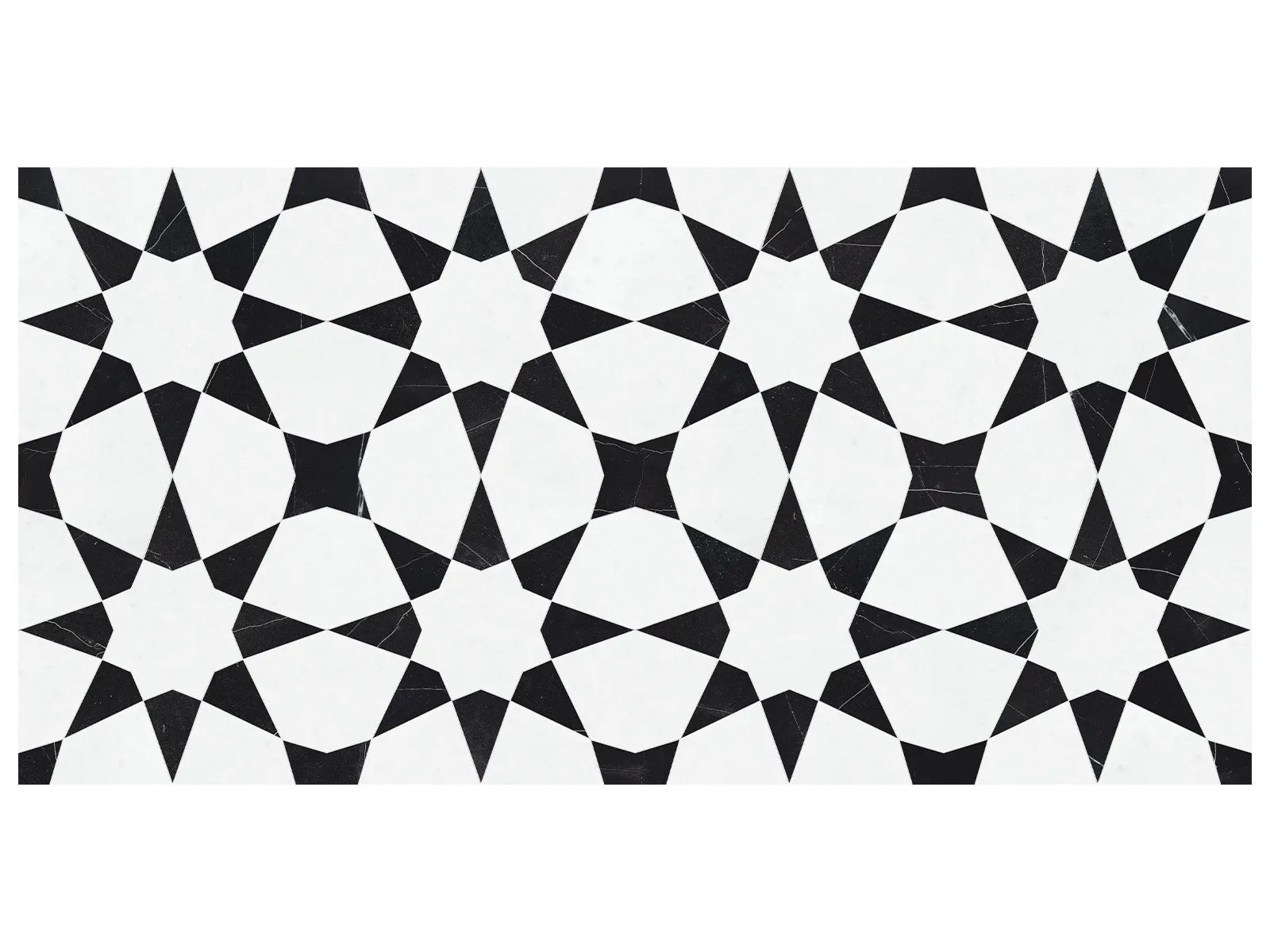 Utopio Stellar Mosaïque Pierre Naturelle - Nero ||5001-0387-0