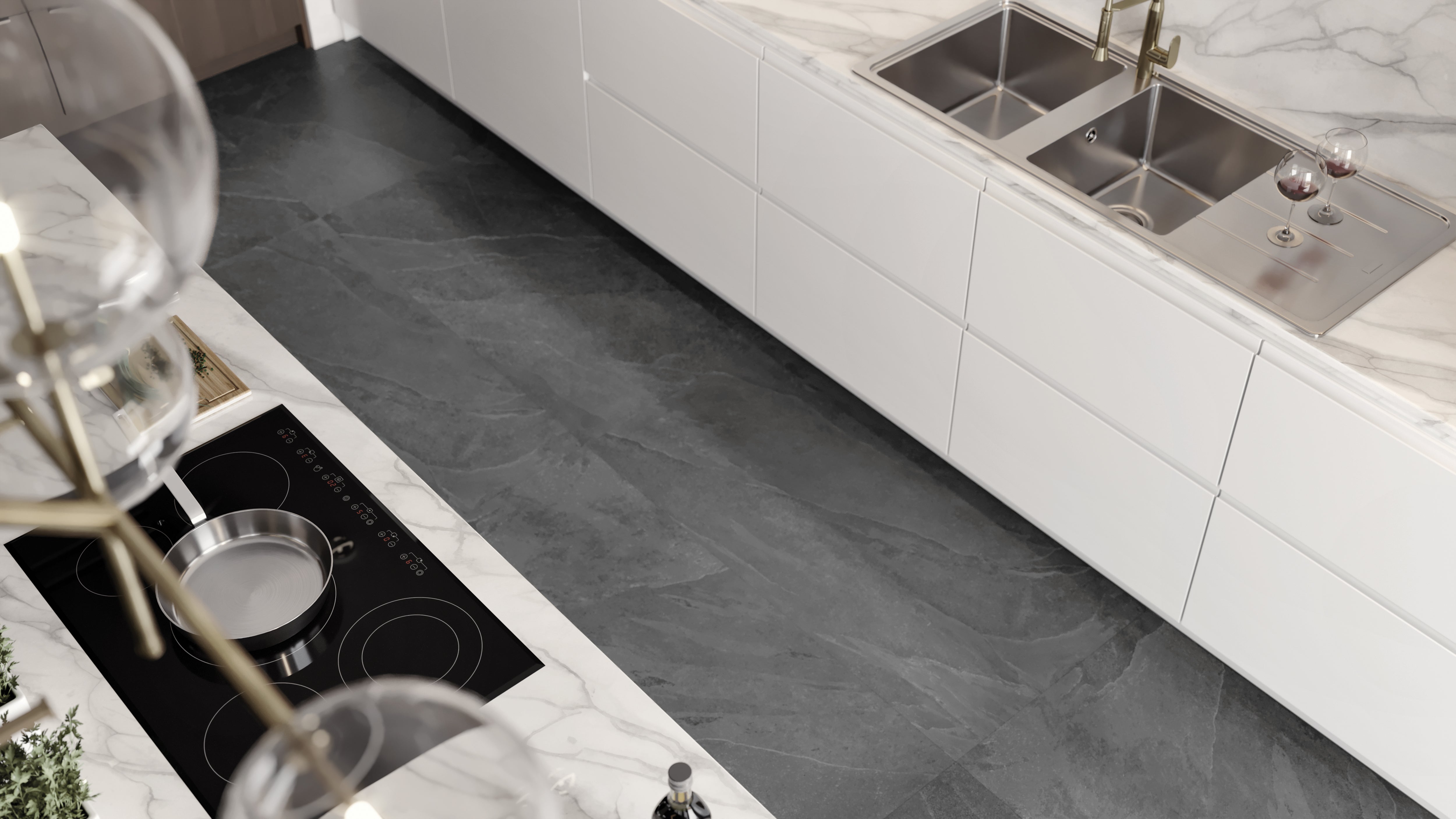 Anatolia - Nord - Carbon - Tuile Matte Rectified 59,7 x 59,7 cm (24 x 24 po) ||4500-0933-2