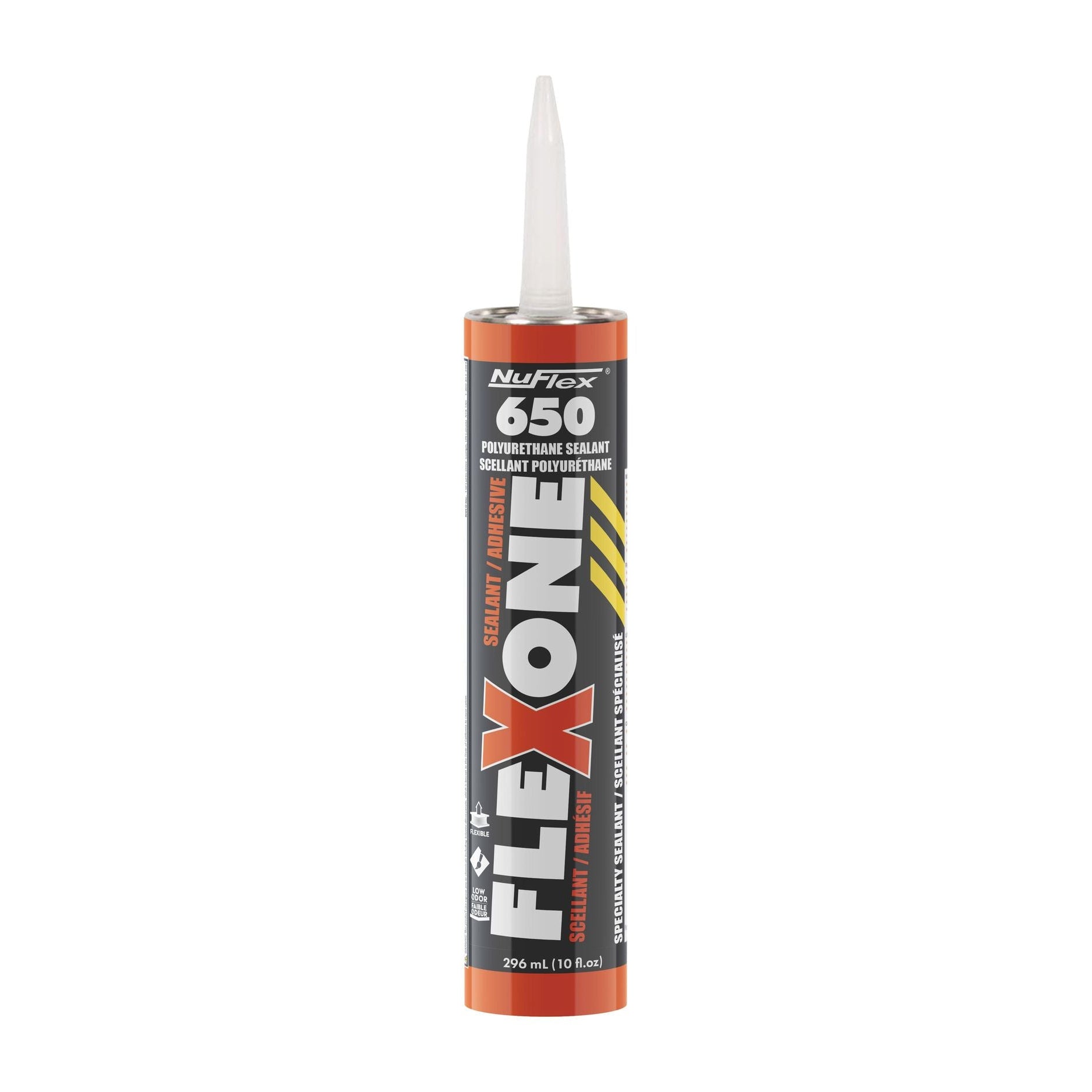 Nuco - NuFlex 650 FLEXone Scellant polyuréthane haute performance 296 ml Gris ||65006