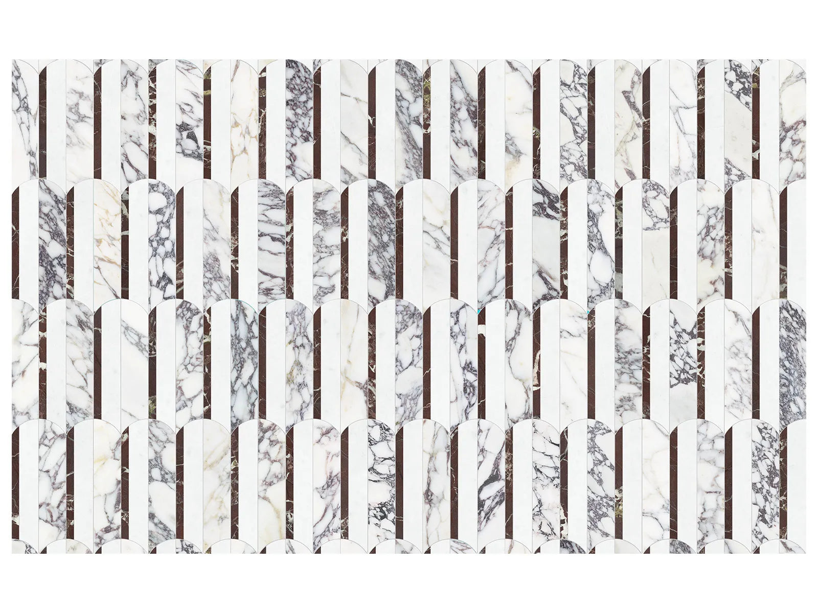 Utopio Hydros Natural Stone Mosaic - Orchid ||5001-0406-0