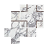 Utopio Schema Mosaïque Pierre Naturelle - Orchid ||5001-0381-0