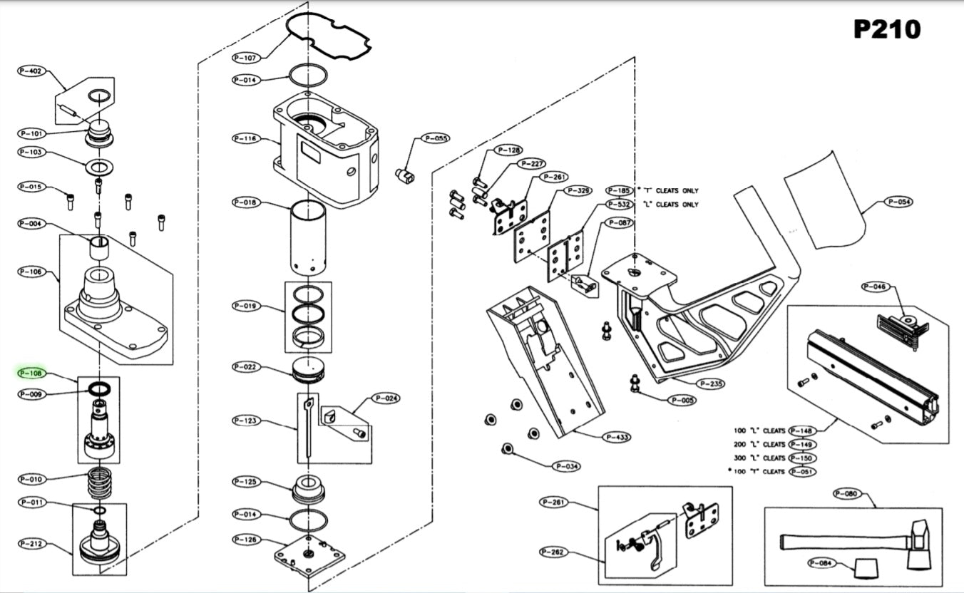 Primatech - Déclencheur (incluant P-009) pour P210