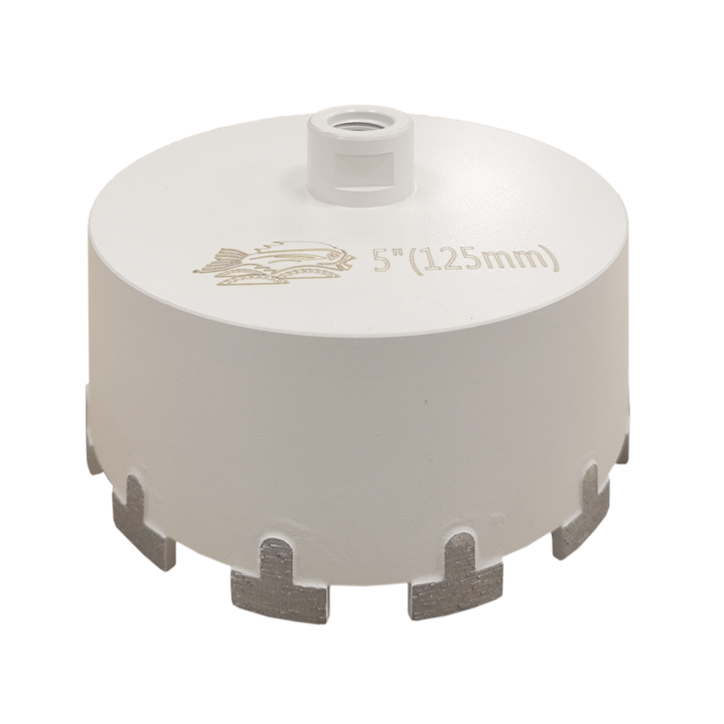 Piranha - Embout de forage PAUCM pour meuleuse 5" x 5/8"-11