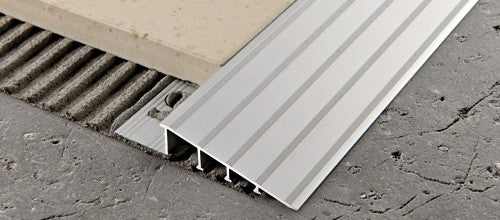 Progress Profiles - Profilé terminal de transition progressive Proslider LR en aluminium naturel 10 mm