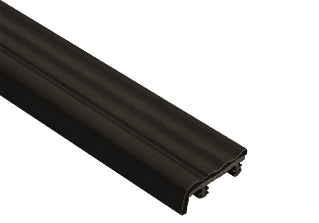 Schluter - TREP-S Insert de remplacement - plastique PVC  noir 1-1/32" (26 mm) x 50'