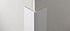 Progress Profiles - Moulure de protection de coin avec adhésif Proedge PVC blanc (30 mm) 1-3/16" x 1-3/16" x 8' 10-5/16"