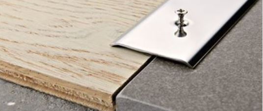 Progress Profiles - Proplate Acier Inox. Poli 30mm Perce