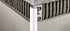 Progress Profiles - Moulure arrondie décorative pour bordure de céramique Projolly aluminium laqué #01 blanc 5/16" (8 mm) x 8' 20-5/16"