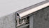 Progress Profiles - Moulure décorative pour bordure de céramique Projolly aluminium brossé argent (12.5 mm) 1/2" x 8' 10-5/16"