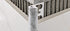 Progress Profiles - Moulure décorative pour bordure de céramique Projolly Marbre blanc carrera (12.5 mm) 1/2" x 8' 10-5/16"