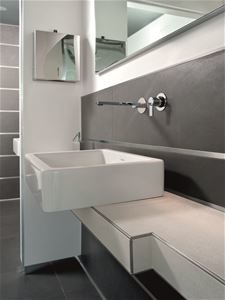 Progress Profiles - Moulure décorative pour bordure de céramique Projolly Square aluminium argent anodisé 12.5 mm