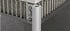 Progress Profiles - Moulure décorative pour bordure de céramique Projolly Quart aluminium laqué blanc (10 mm) 3/8" x 8' 10-5/16"