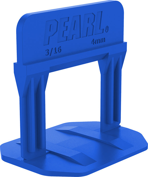 Pearl Abrasive - Clips de nivellement PLS Blue 3/16" (Pack of 500)