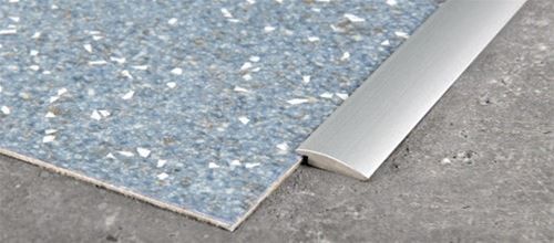 Progress Profiles - Réducteur en métal Prolinoleum avec adhésif aluminium anodisé argent de 2.5 mm à 0 - 3.5 mm x 16 mm x 2.7 m