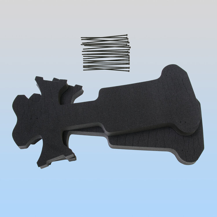 Proknee - Modèle 07 - Inserts en mousse 1" - Taille 20.5" (Paire)