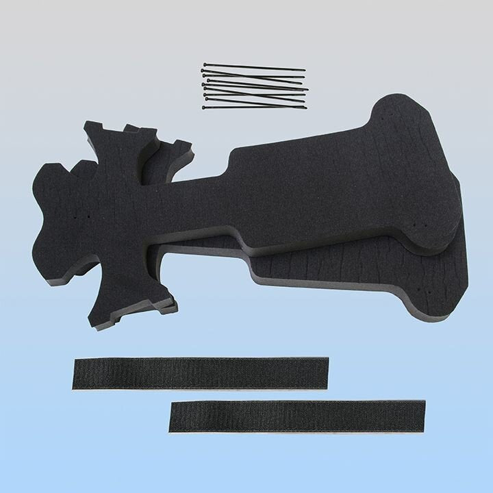 Proknee - Inserts en mousse 1" pour genouillère 0714 - Taille 19.5" (Paire)