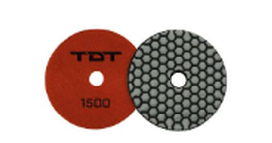 TDT Tools - Diamond Dry Round Polishing Pad Grit 1500 - PP1500