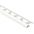 Schluter - RONDEC Bullnose Trim - PVC Plastic White 3/8" (10 mm) x 8' 2-1/2"