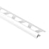 Schluter - RONDEC Bullnose Trim - PVC Plastic Bright White 5/16" (8 mm) x 8' 2-1/2"