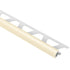 Schluter - RONDEC Bullnose Trim - PVC Plastic Sand Pebble 5/16" (8 mm) x 8' 2-1/2"