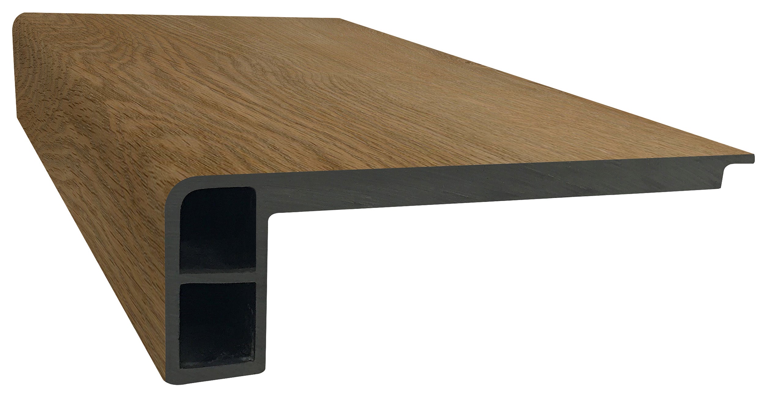 ProSolutions - Nez de marche en vinyle SPC Elevation Adirondack 3/8" x 4-1/2" x 94"