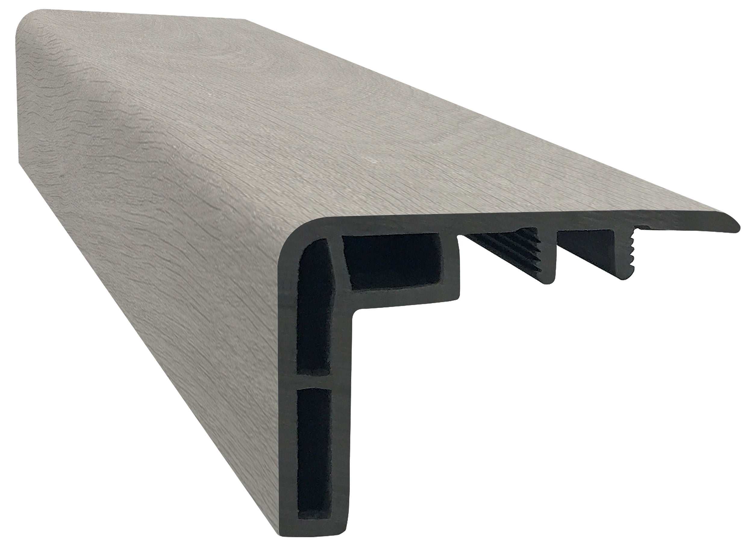 ProSolutions - Nez de marche en vinyl SPC à chevauchement Elevation Columbia 1-3/8" x 2-1/8" x 94"