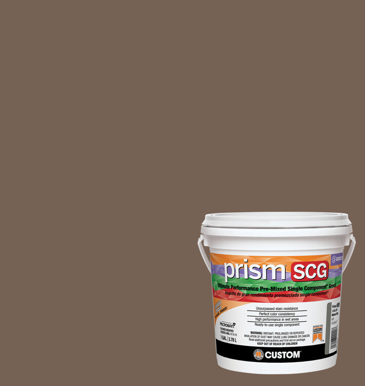 Custom Building Products - Couls pré-mélangé Prism SCG #52 Tobacco-Brown 3.78 L