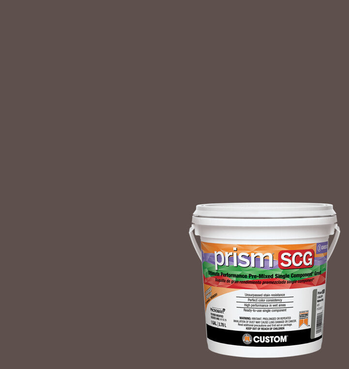 Custom Building Products - Couls pré-mélangé Prism SCG #647 Brown Velvet 3.78 L