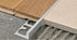 Progress Profiles - Moulure décorative pour bordure de céramique Proterminal aluminium anodisé argent (20 mm) 25/32" x 8' 10-5/16"