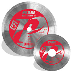 Pearl Abrasive - P2 Pro-V Lame pour tuile. segment de 10 mm 8" x 0.060" x 5/8"