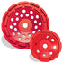 Pearl Abrasive - P2 Pro-V Concrete & Masonry Swirl Cup Wheel. 14 Segments 4" x 5/8" - 11"