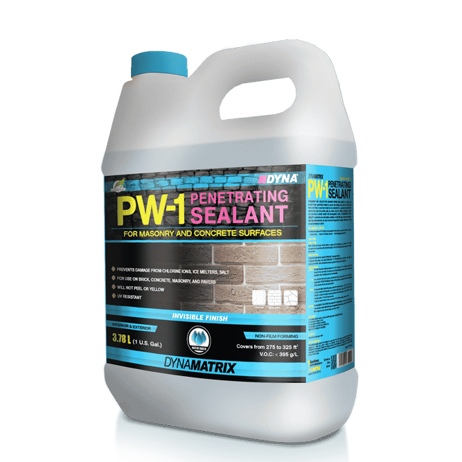 Dyna - Scellant pénétrant à base d'eau PW-1 pour le béton, la pierre et la maçonnerie 3.78 L