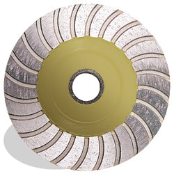 Pearl Abrasive - P5 Meule à boisseau pour usage général. grossier 4" x 7/8". 5/8"