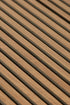 Acoustic panel in African Walnut wood slats