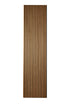 Acoustic panel in African Walnut wood slats